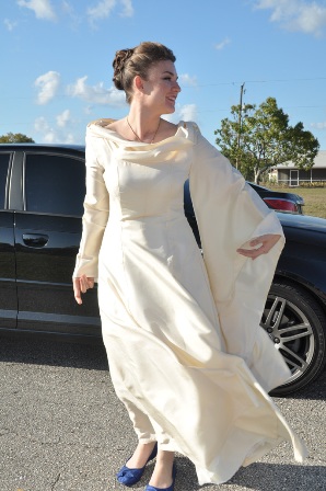 Medieval Wedding Gown LOTR