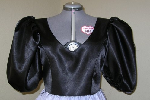 1980s Prom Queen Vampire Dress 