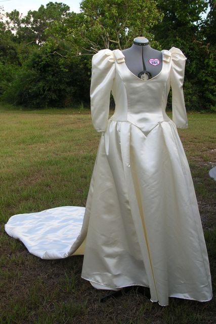Fergie Wedding Gown Costume 1980s