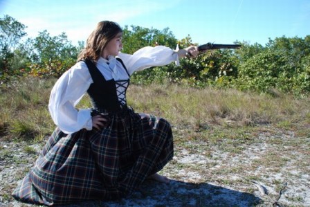 Scottish Woman's Costume Renaissance Pirate Highlander