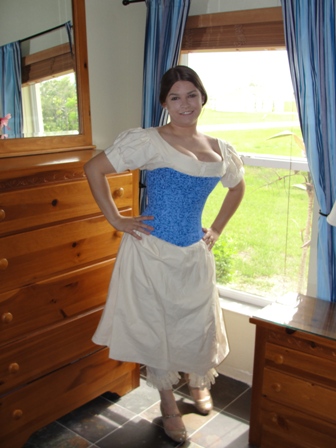 Civil War Southern Belle Corset GWTW