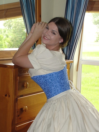 Civil War Corset Gown