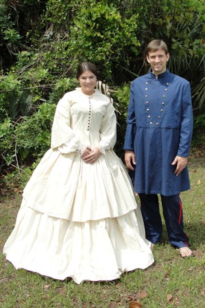 Civil War Union Army Uniform Southern Belle Costume
