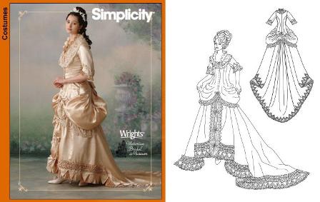 Simplicity 4244 Victorian pattern