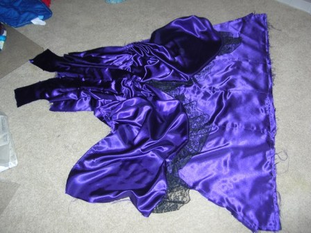 Purple Satin