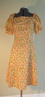 McCall's 3972 Vintage 1970s Dress Pattern