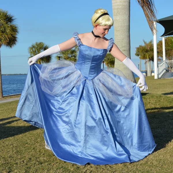 Kayla as Cinderella Gown Costume Dress 