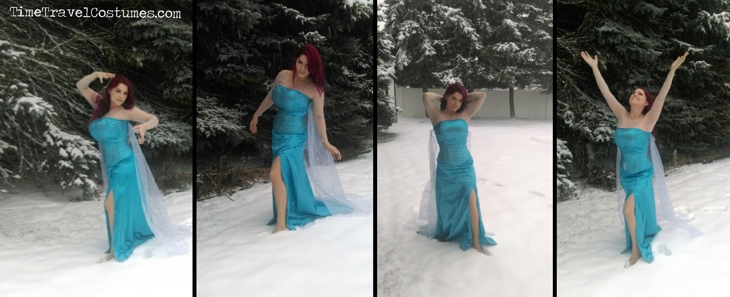 Elsa Frozen Princess Gown