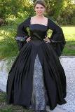 Black Tudor Gown