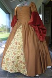 Brown Tudor Gown