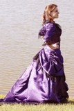 Purple Neo Victorian Steampunk Dress