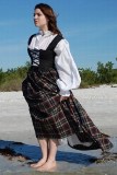 Scottish Renaissance Costume Gown