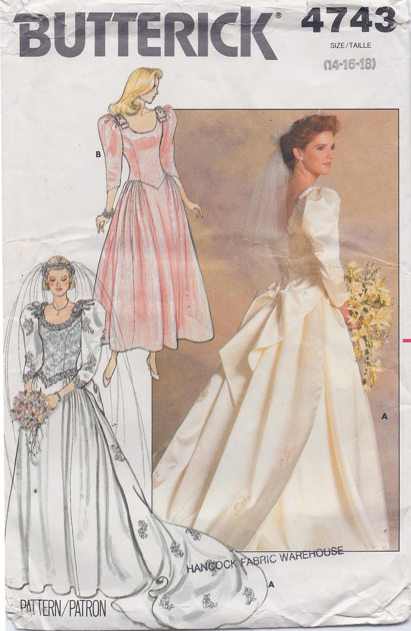 Misses' Wedding Gown (Fergie-inspired)