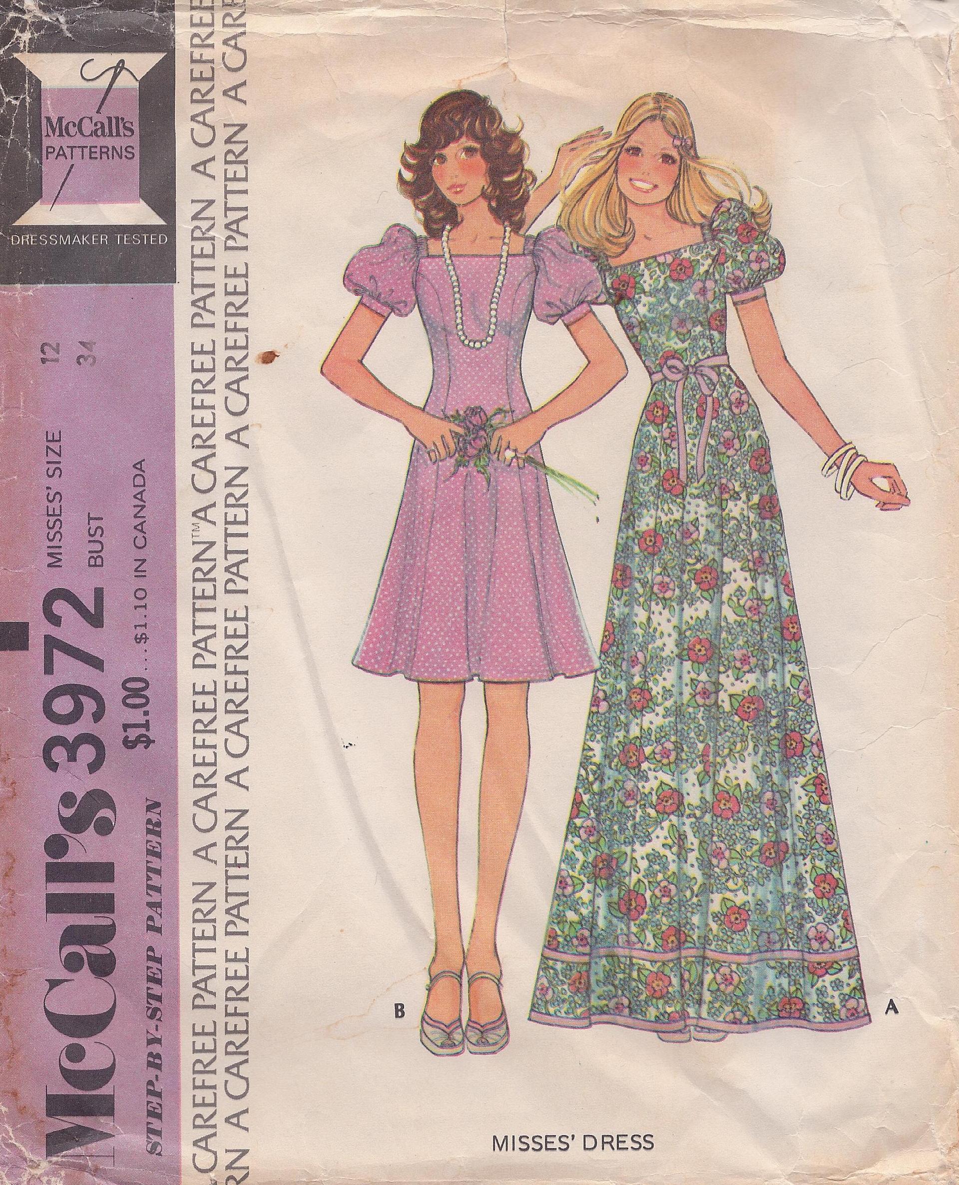 Misses' Vintage Dress